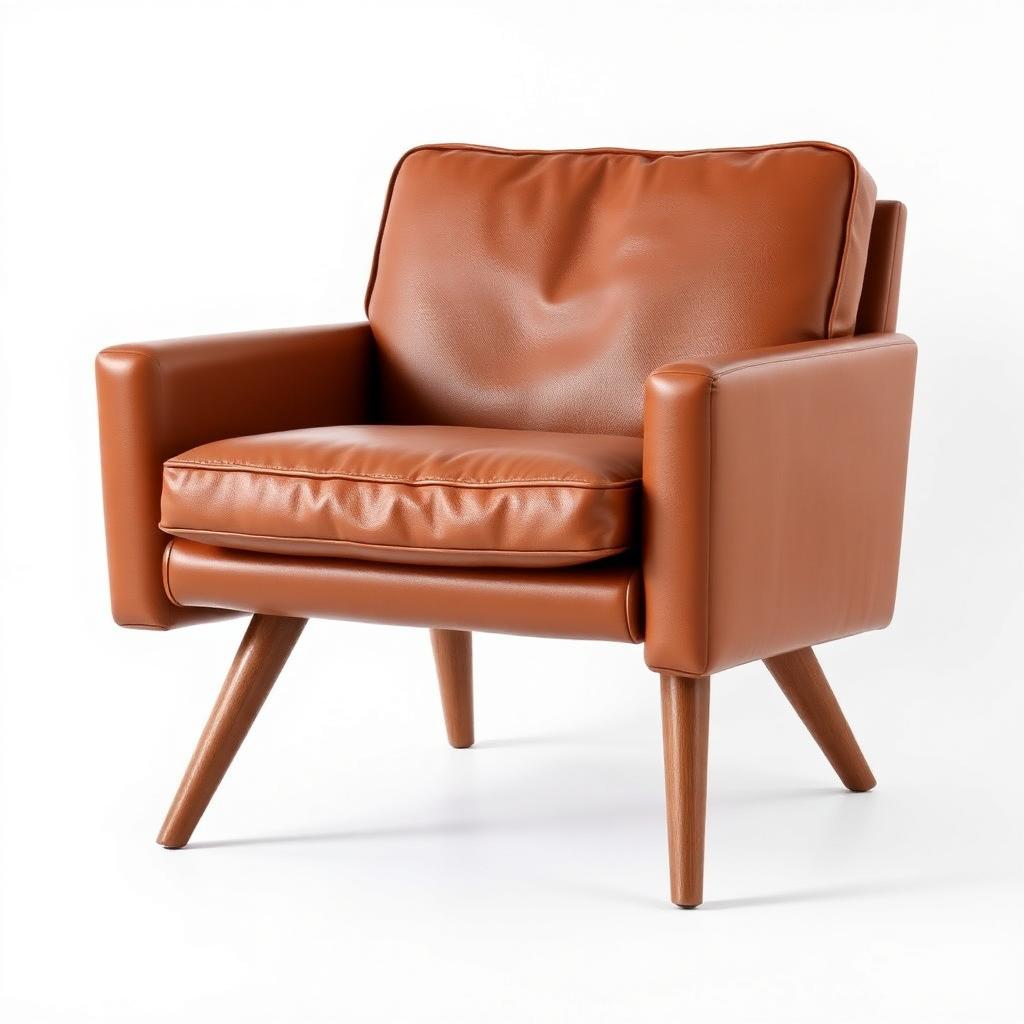 Poltrona Lounge Premium em Couro